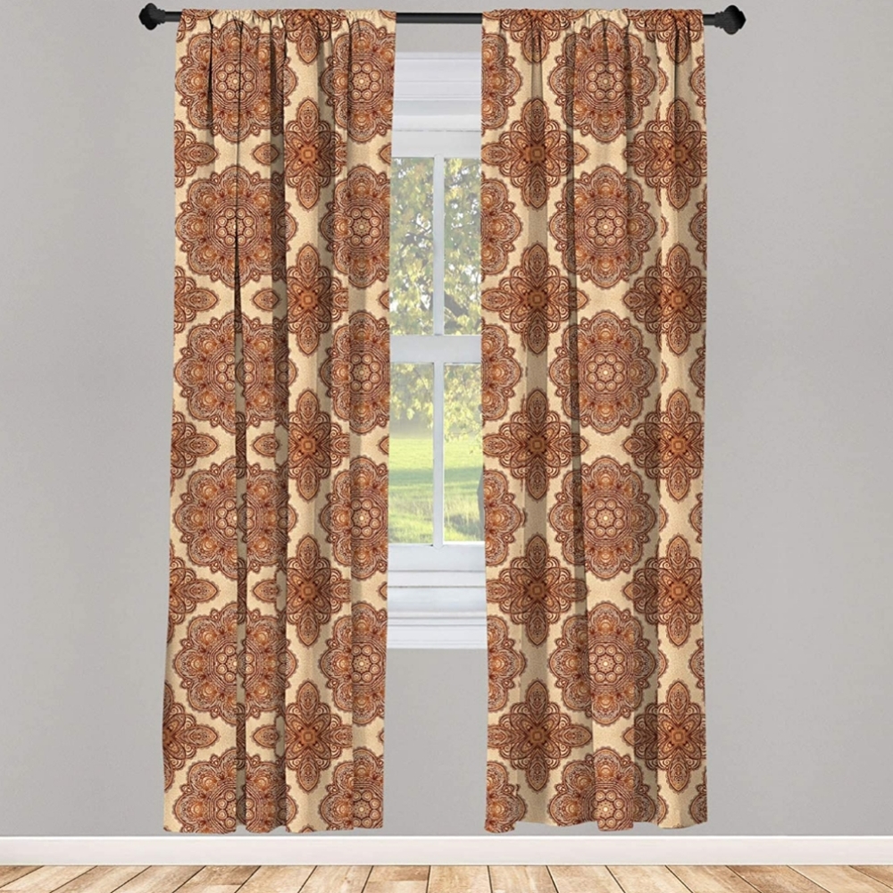 Lowest price : Abstract Paisley Curtians